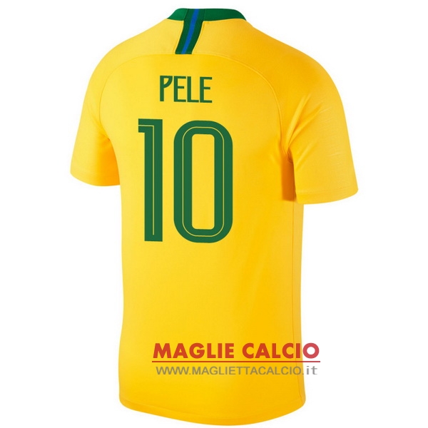 maglietta brasile 2018 pele 10 prima